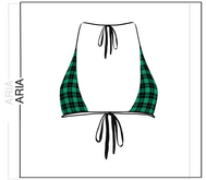 Green Plaid Breathe Top Maitreya Legacy Perky Reborn