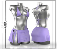 Outfit Lavender Top Skirt