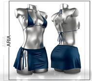 Skirt Outfit Navy