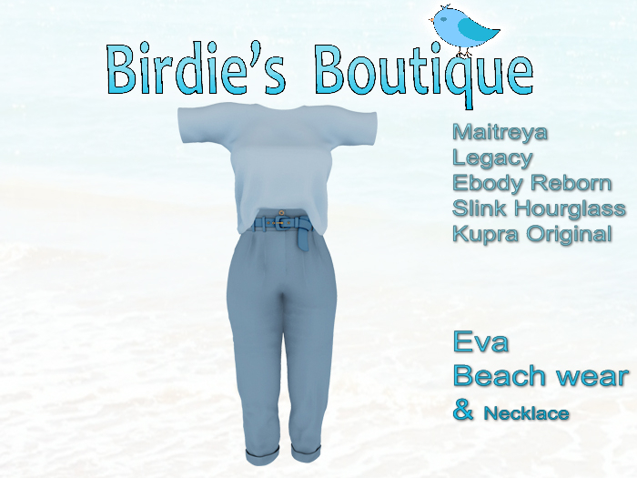 Birdie's Boutique - Eva Set Blue
