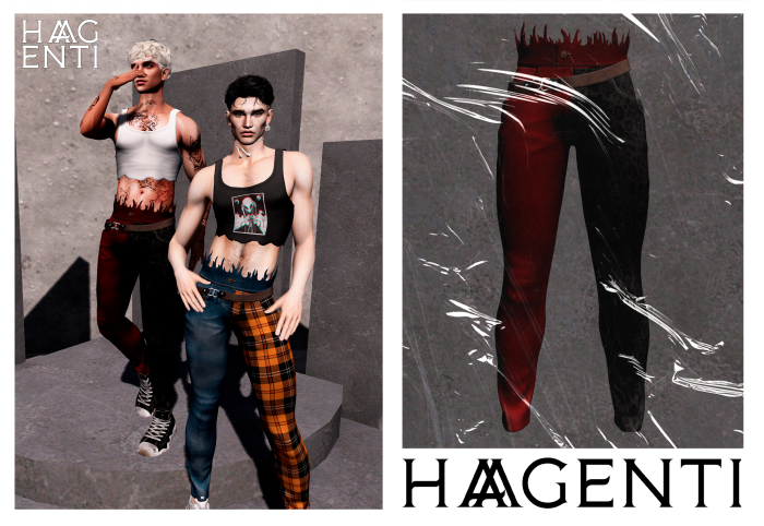 Second Life Marketplace - HAAGENTI - Dragun Pants - Fatpack