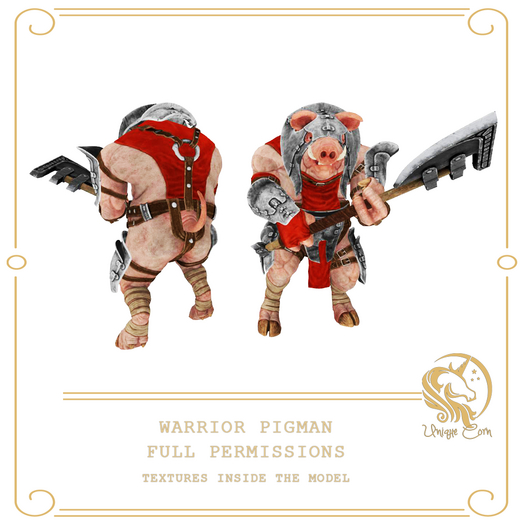 Full Perm Warrior Pigman