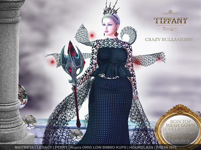 ::TD:: Crazy Rulla Gown {Mesh} Halloween