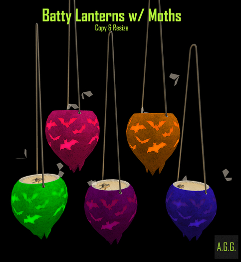 A.G.G. Batty Lantern - Blue