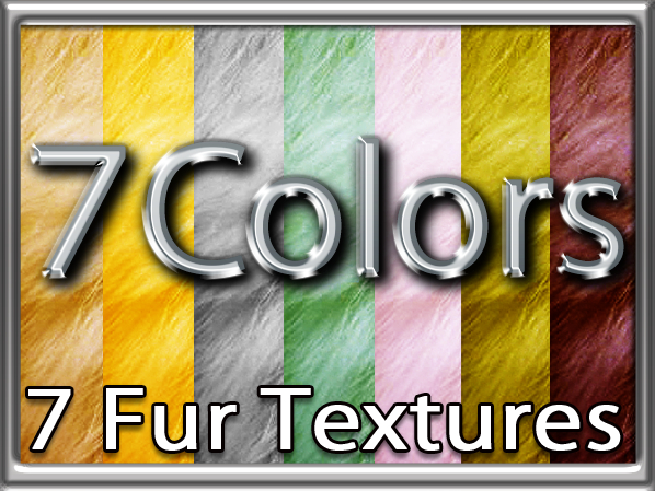 Zoy Texture [ Natural Fur 04 ] 7 Colors