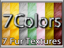 Zoy Texture [ Natural Fur 04 ] 7 Colors