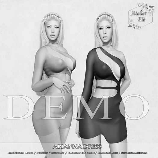 * DEMO * {AE} ARIANNA DRESS FATPACK
