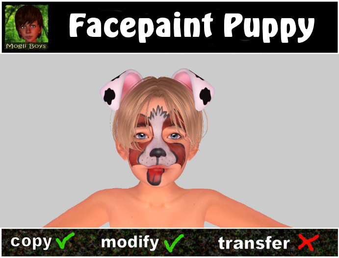 Facepaint Puppy