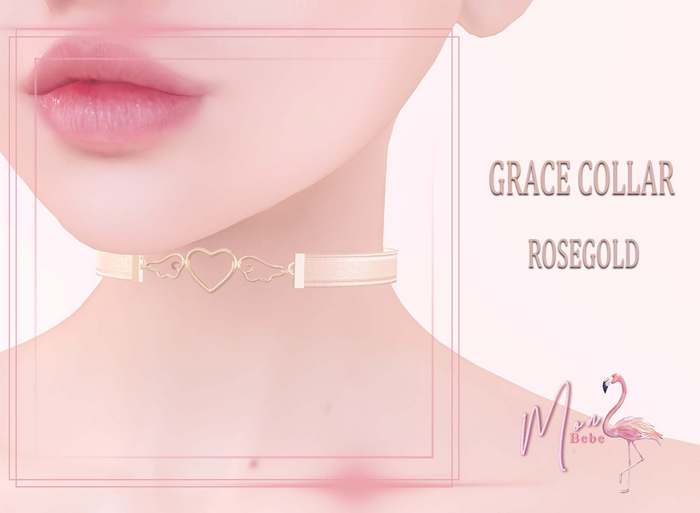 Mon Bebe - Grace Collar - Rosegold
