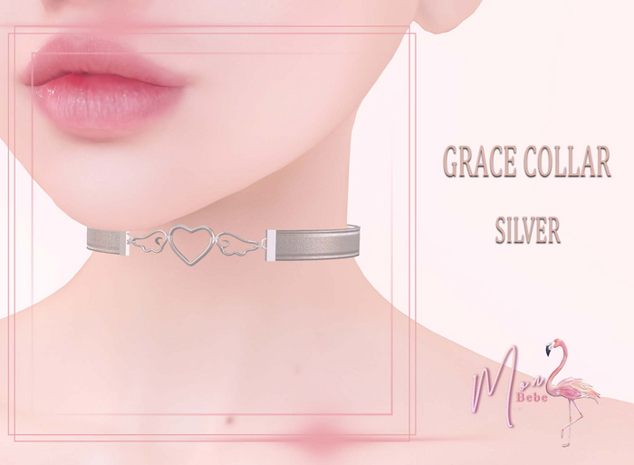 Mon Bebe - Grace Collar - Silver
