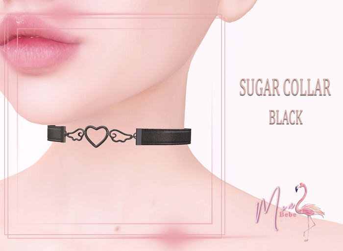 Mon Bebe - Sugar Collar - Black