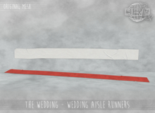 -DRD- The Wedding - Wedding Aisle Runners
