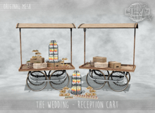 -DRD- The Wedding - Reception Cart (add)