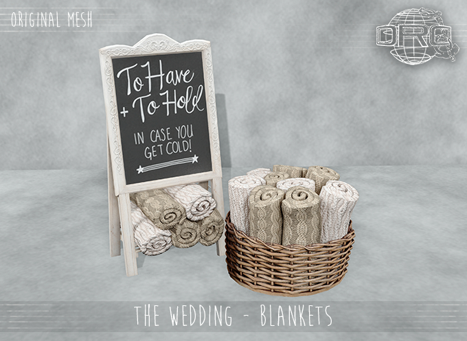 -DRD- The Wedding - Blankets