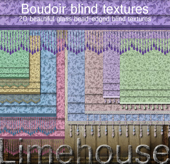 Boudoir blind textures - NEW