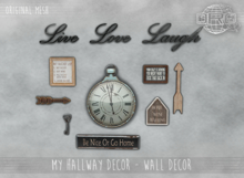 -DRD- My hallway decor - Wall Decor