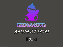 Explosive animation - Run