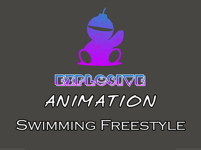 Explosive animation - Swimming Freestyle