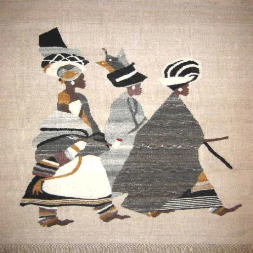 Aereal African Rug 8
