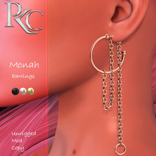 *PKC* Monah Earrings