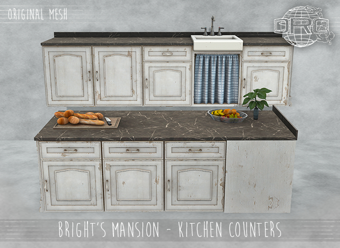 -DRD- Bright's Mansion -  Kitchen Counters