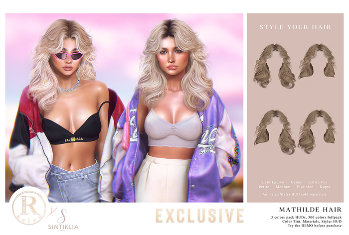 RAMA.SALONxSintiklia - Mathilde Hair 'EXCLUSIVE Pack'