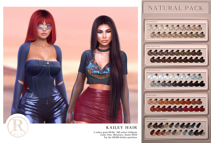 RAMA.SALON - Kailey Hair 'Naturals Pack'