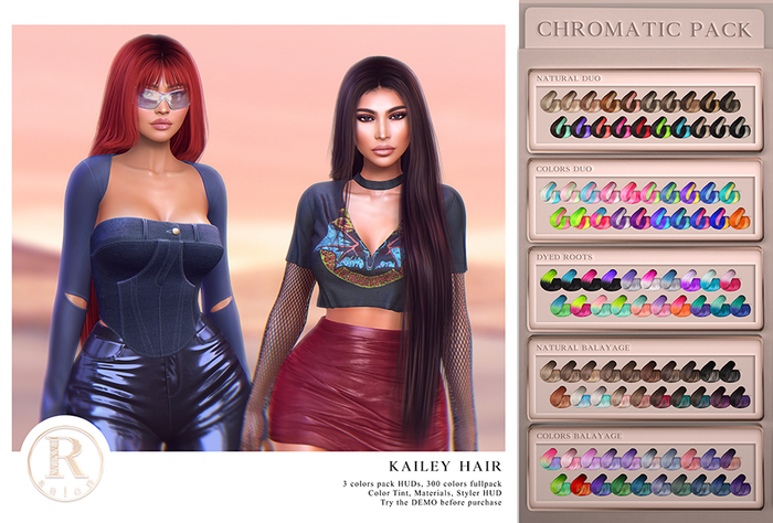 RAMA.SALON - Kailey Hair 'Chromatic Pack'