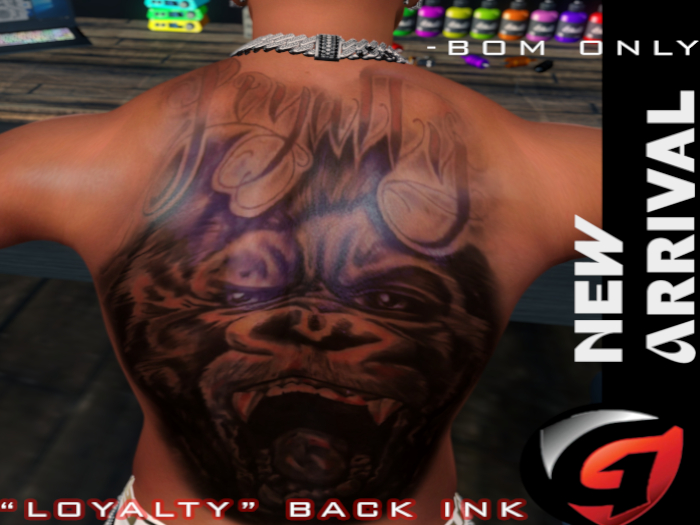 Glitz-Loyalty Back Ink