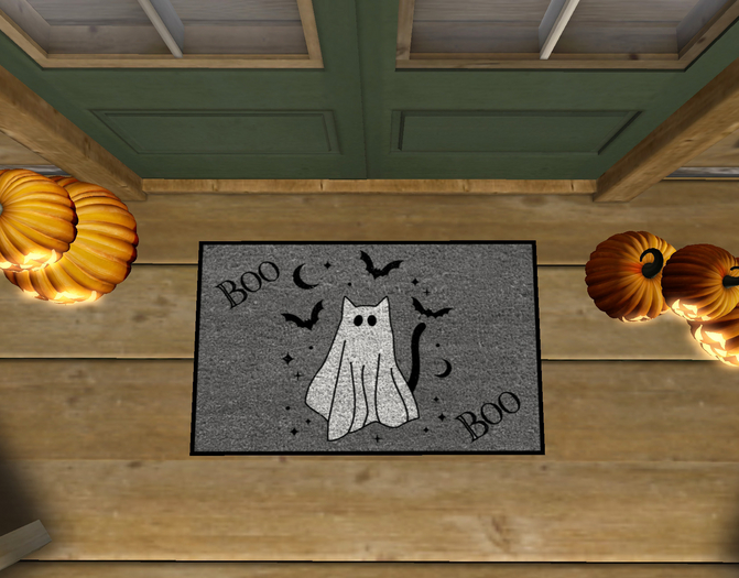 BOO Welcome Mat