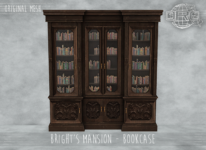 -DRD- Bright's Mansion -   Bookcase
