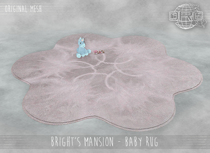 -DRD- Bright's Mansion -  Baby Rug