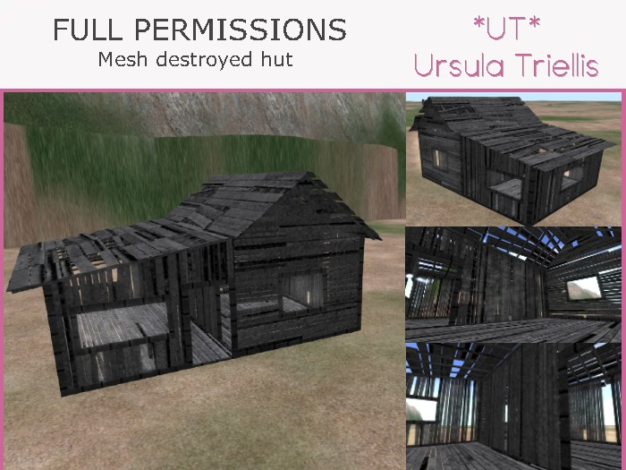 6629 *UT* Mesh old destroyed hut