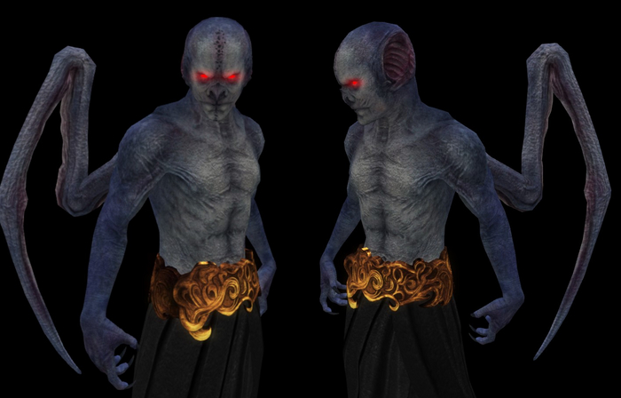 Gothic Undead Demon Stature