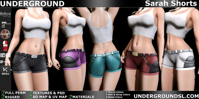 (UG) - Sarah Shorts