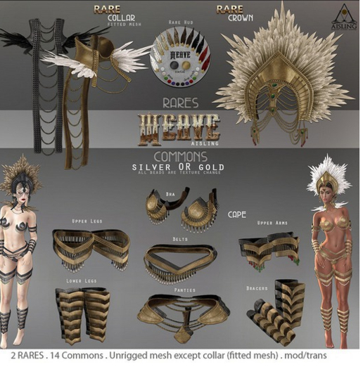 .aisling. Meave - CROWN - RARE