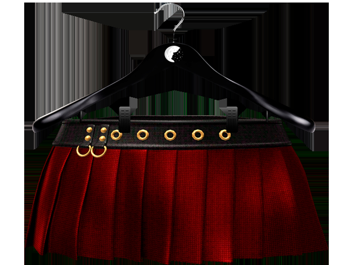 Moonie - Giselle - SKIRT Wine(ADD)