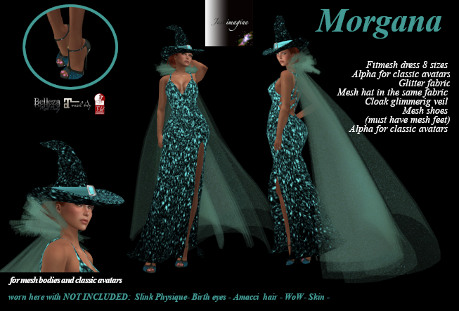 Morgana Green aqua pack - Add & touch