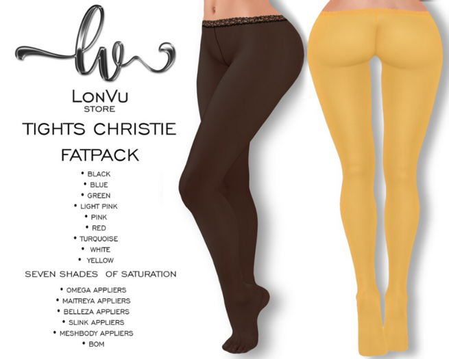 ::LonVu::Tights Christie FATPACK