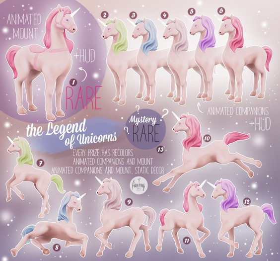 Fawny - the Legend of Unicorns - Rideable - RARE
