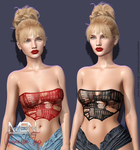 [MSN Design] Vanessa Top [FATPACK]
