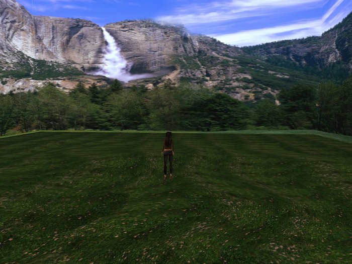 Sky box 40 x 40  x 20 Mountain