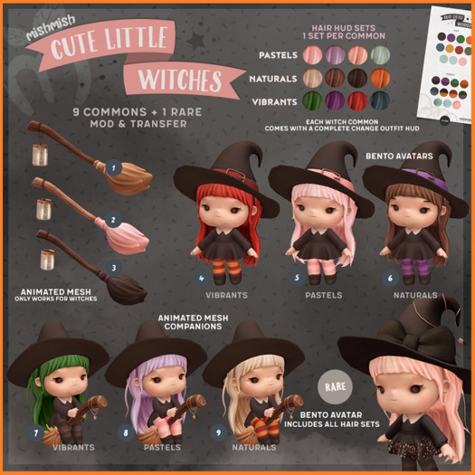 MishMish - Witch Broom / Dark [Boxed]