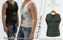 Banks Male Top Green - Signature Gianni, Belleza Jake , Legacy, Athletic - FashionNatic