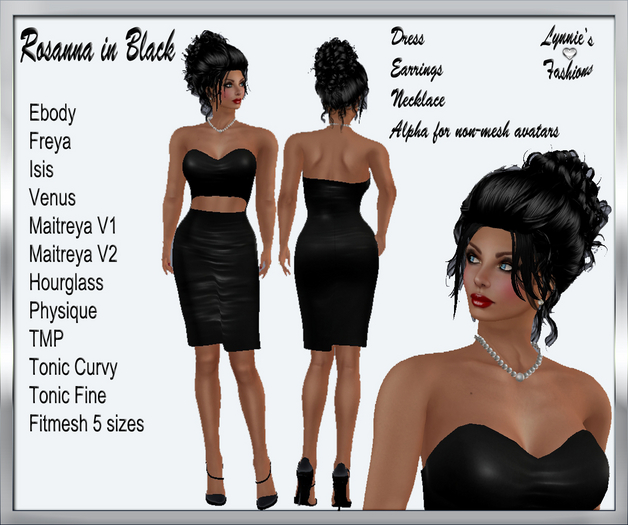 ROSANNA BLACK UNPACK