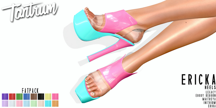 Tantrum - Ericka Heels - Fatpack 