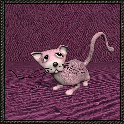 Cica's pink cat