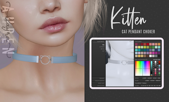 [KA][Kitten Choker & HUD]