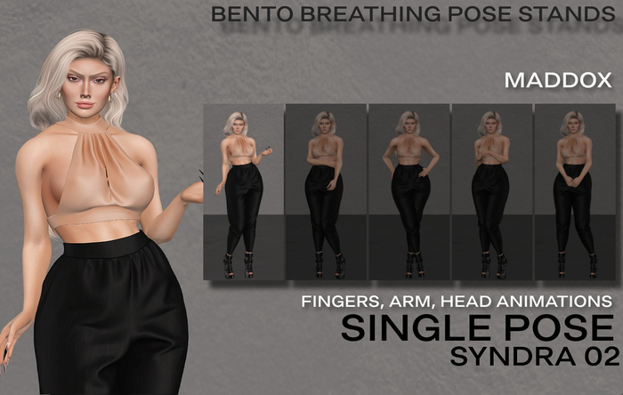 MADDOX | Bento Breathing POSE STAND ANIMATION | SYNDRA 02