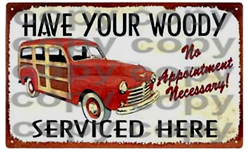 Sign Vintage Vehicles 003